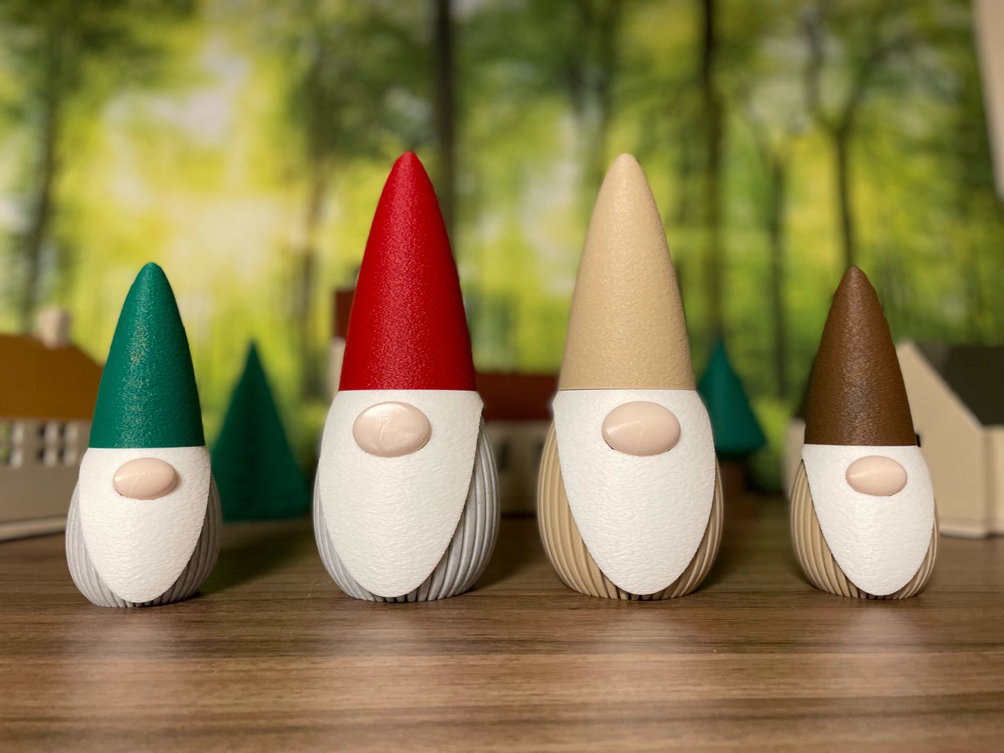 Nordic Gnomes Container – Autumn and Winter Décor