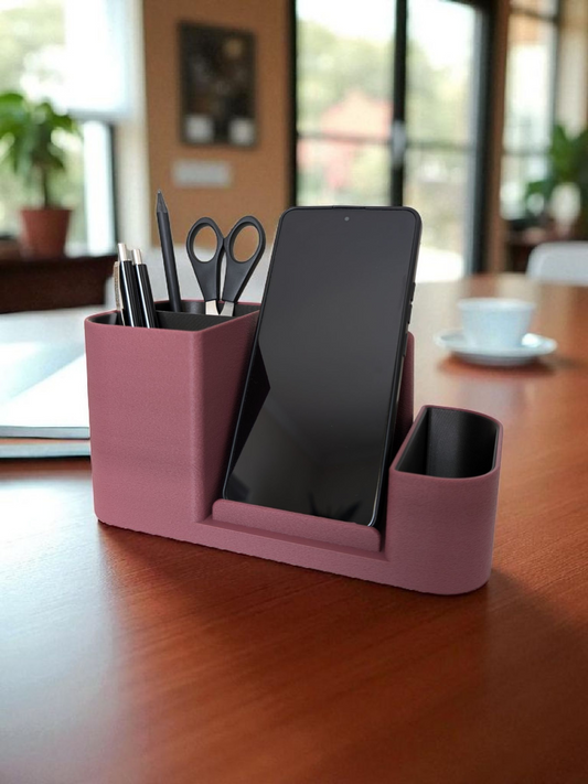 Office Organizer with Smartphone Holder image 1