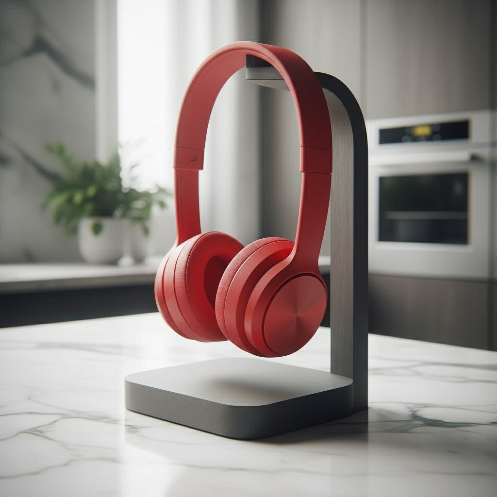 Modern Decenter Headphone Stand