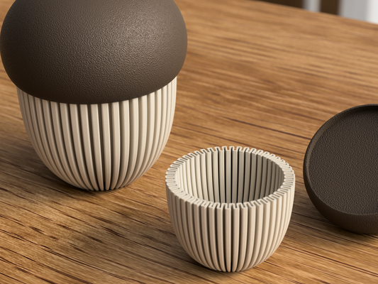 Autumn Acorn Decor (tealight compatible) image 1