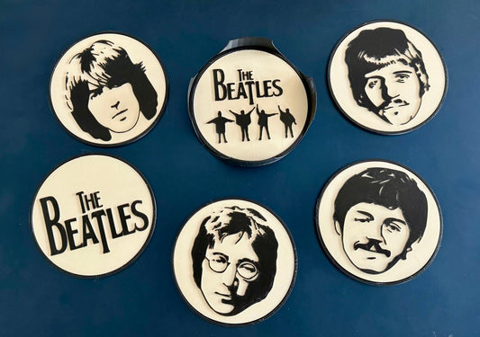 The Beatles - Coasters (set of 6) image 1