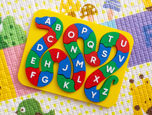 Alphabet Snake Puzzle – Fun & Educational