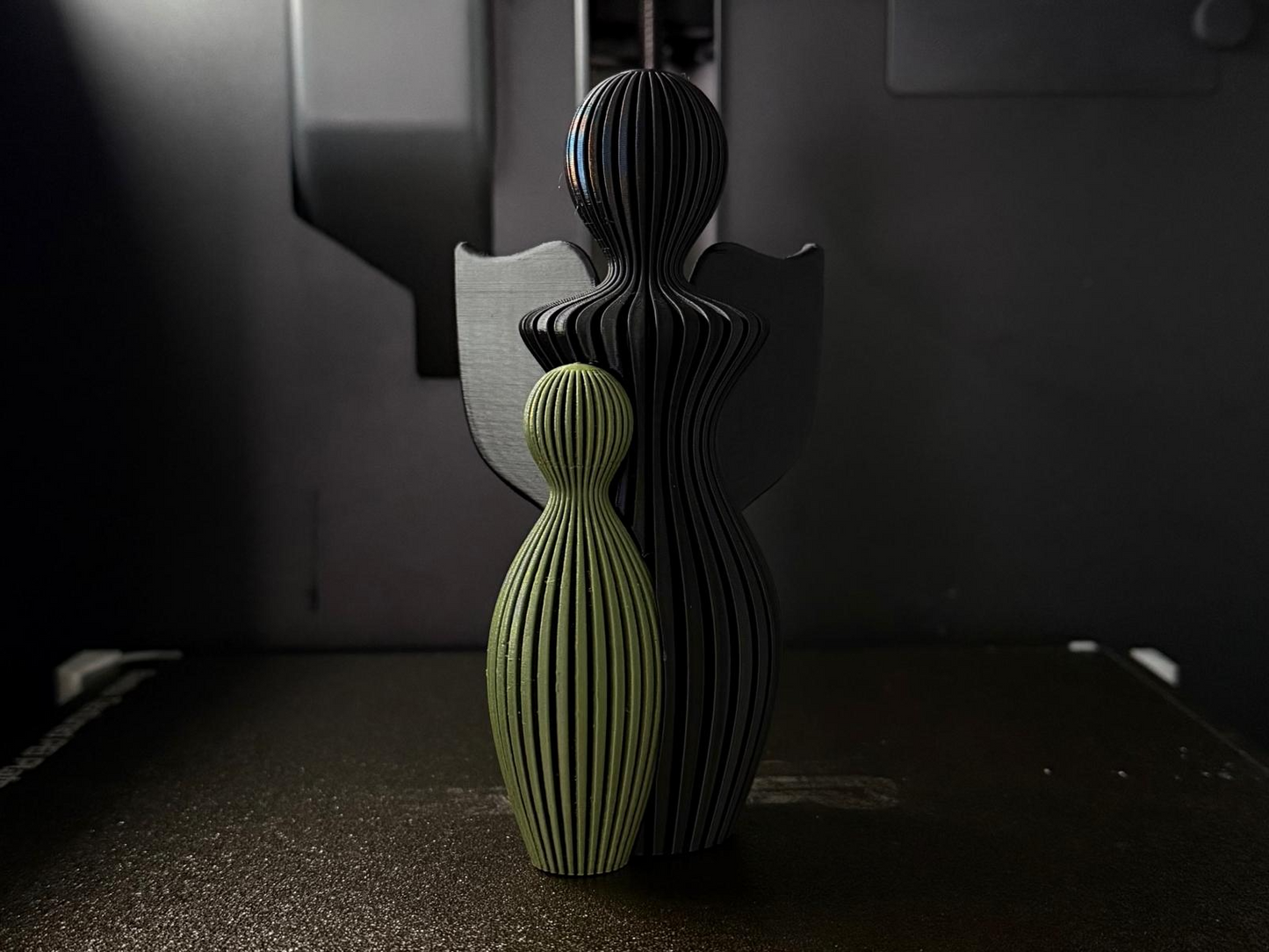 Guardian Angel with Child Statue