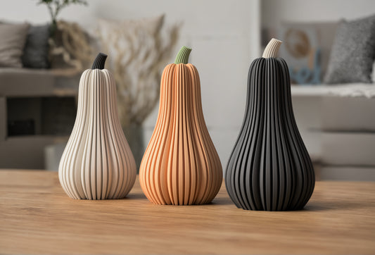 Autumn Tall Pumpkin – Elegant Decor image 1