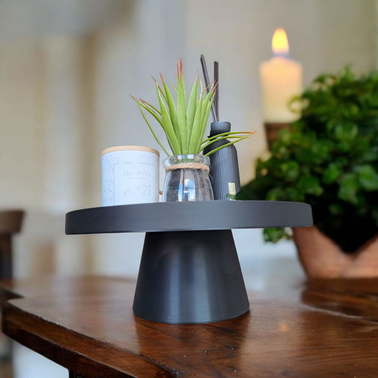 Swirl Tray With Stand image 0