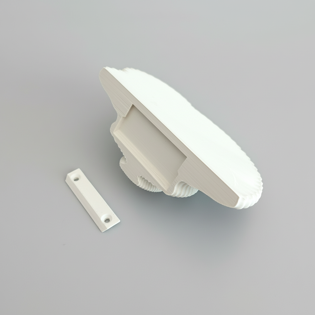 Modern Mushroom Wall Shelf