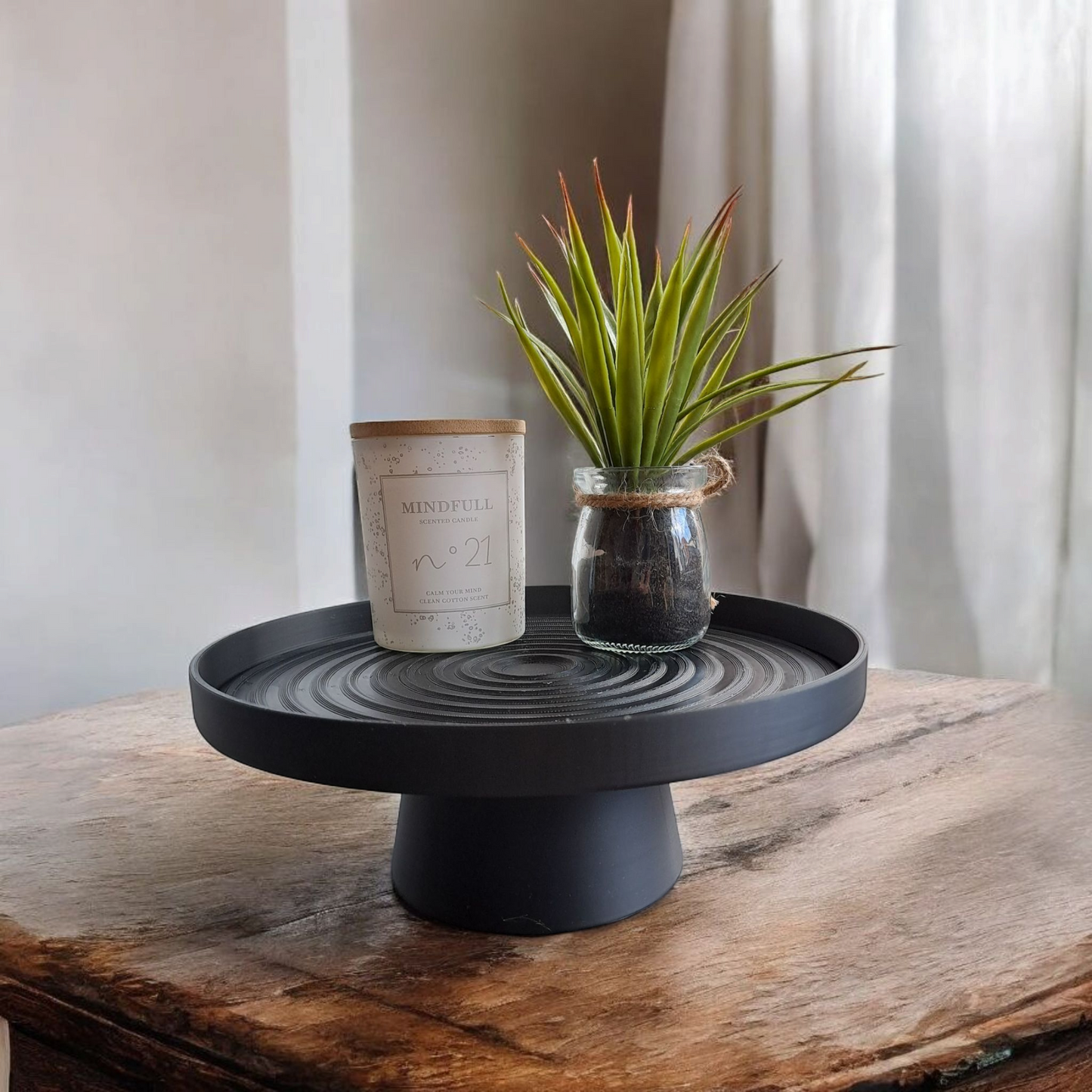 Swirl Tray With Stand image 2