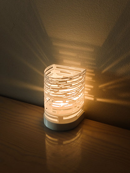 Scroll Style Candle Holder – Modern Accent