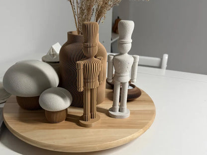 Modern Minimalist Nutcracker Set