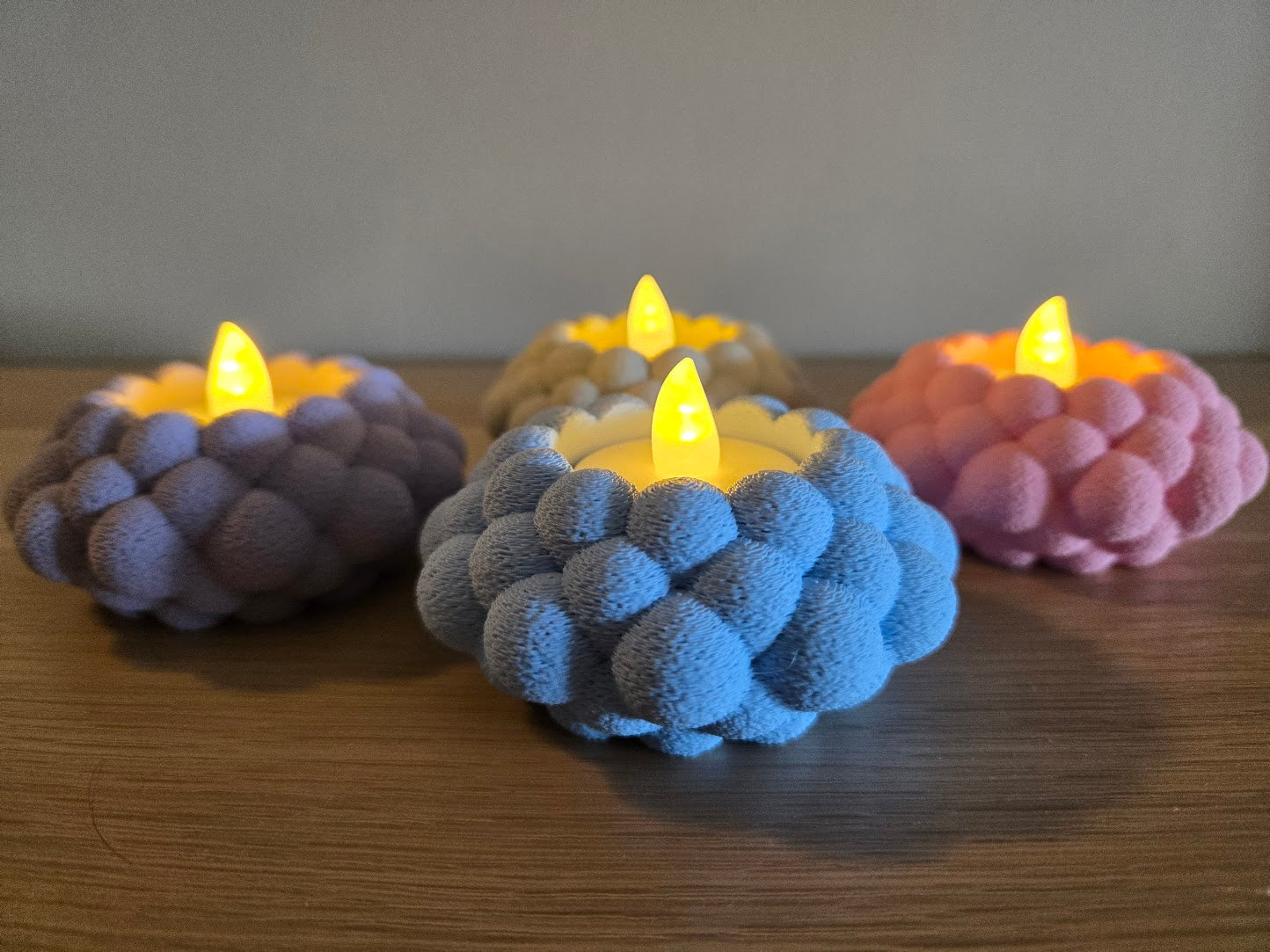 Bubble Tealight Holder