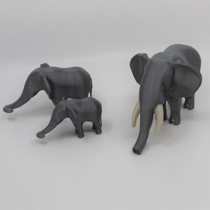 African Elephant Mama & Babies image 4