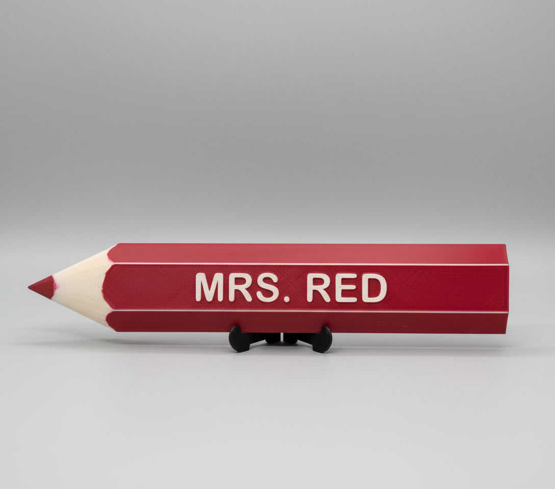 Customized Pencil Name Plate image 1