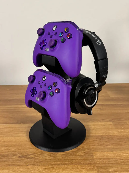 Headphone & Dual Xbox Controller Stand image 0