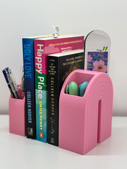 Rainbow Bookend Organizer (Set of 2) image 0