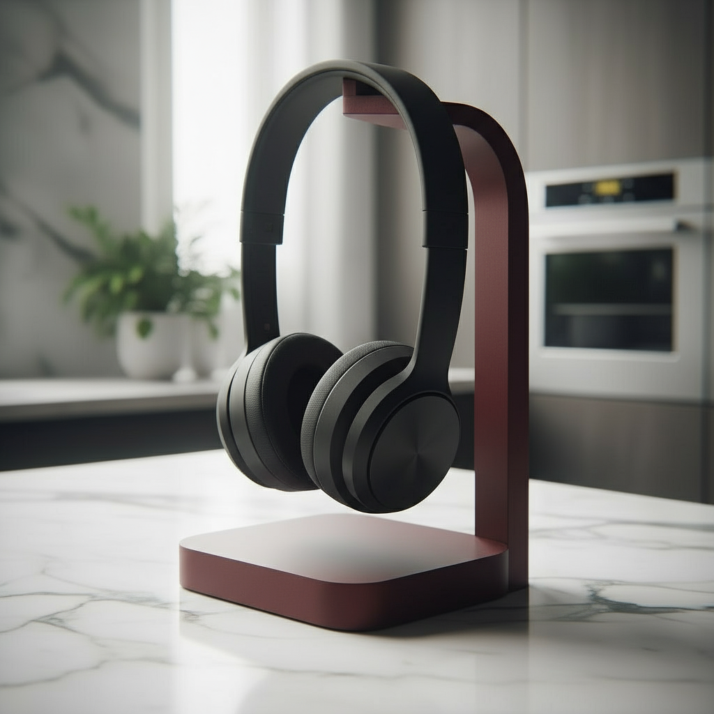 Modern Decenter Headphone Stand
