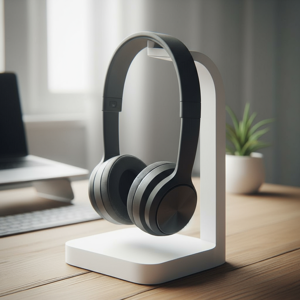 Modern Decenter Headphone Stand