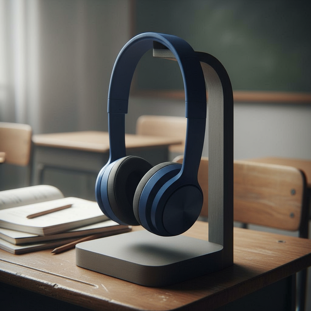 Modern Decenter Headphone Stand