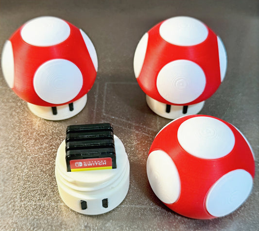 Super Mario - Mushroom Game Case (set of two) image 0