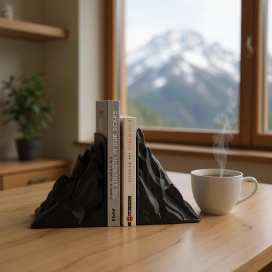 Minimalist Mountain Bookends image 0