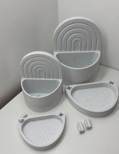Bookend Planter With Water Reservoir image 5