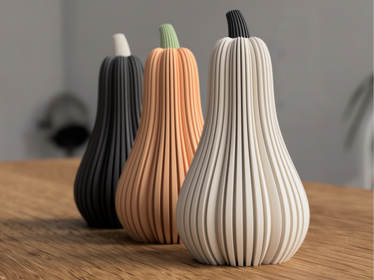 Autumn Tall Pumpkin – Elegant Decor image 0