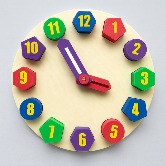Kids Learning Clock Puzzle