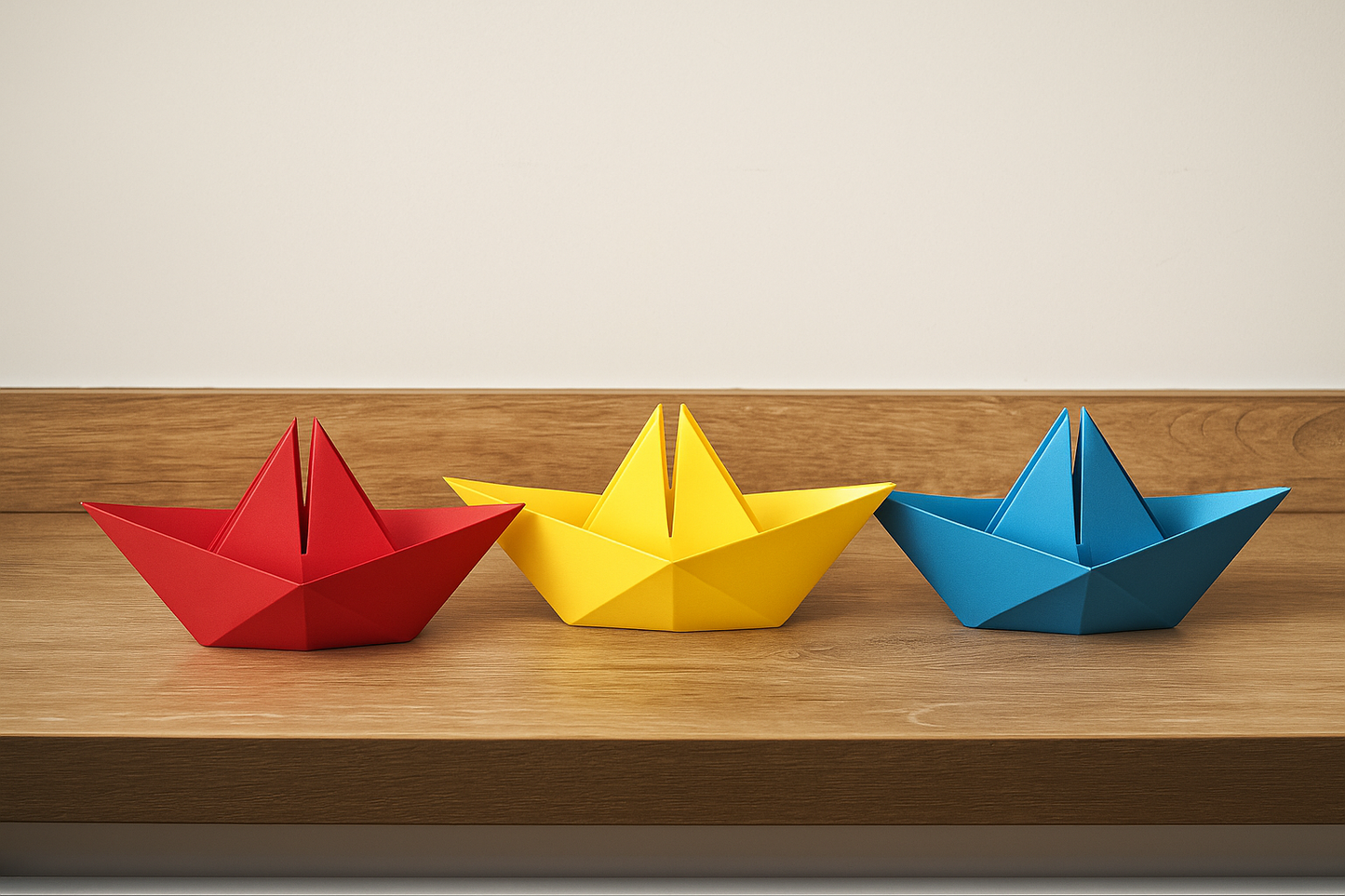 Origami Boat Snack Bowl — Modern Nut Dish