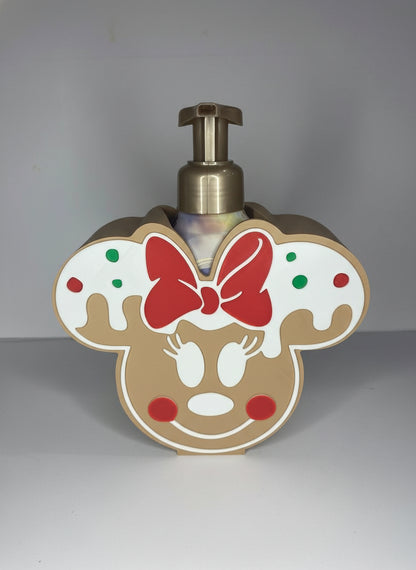 Gingerbread Minnie-Inspired Bath & Body Holder