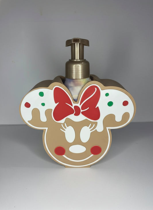 Gingerbread Minnie-Inspired Bath & Body Holder