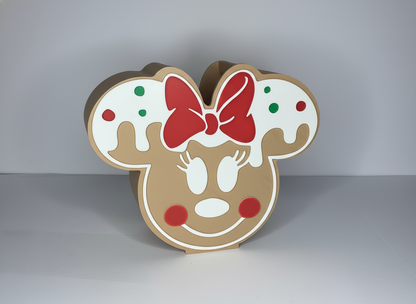Gingerbread Minnie-Inspired Bath & Body Holder