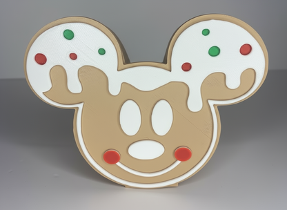Gingerbread Mickey-Inspired Bath & Body Holder