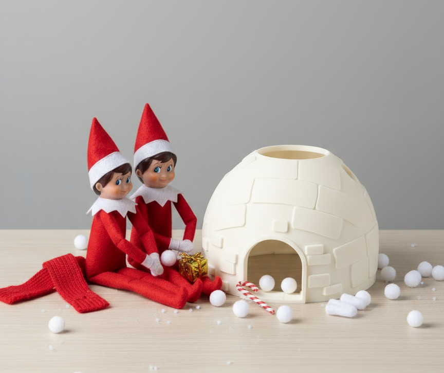 Customizable Elf on the Shelf Igloo