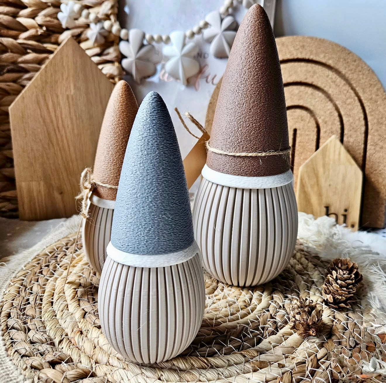 Modern Gnome Container Decor