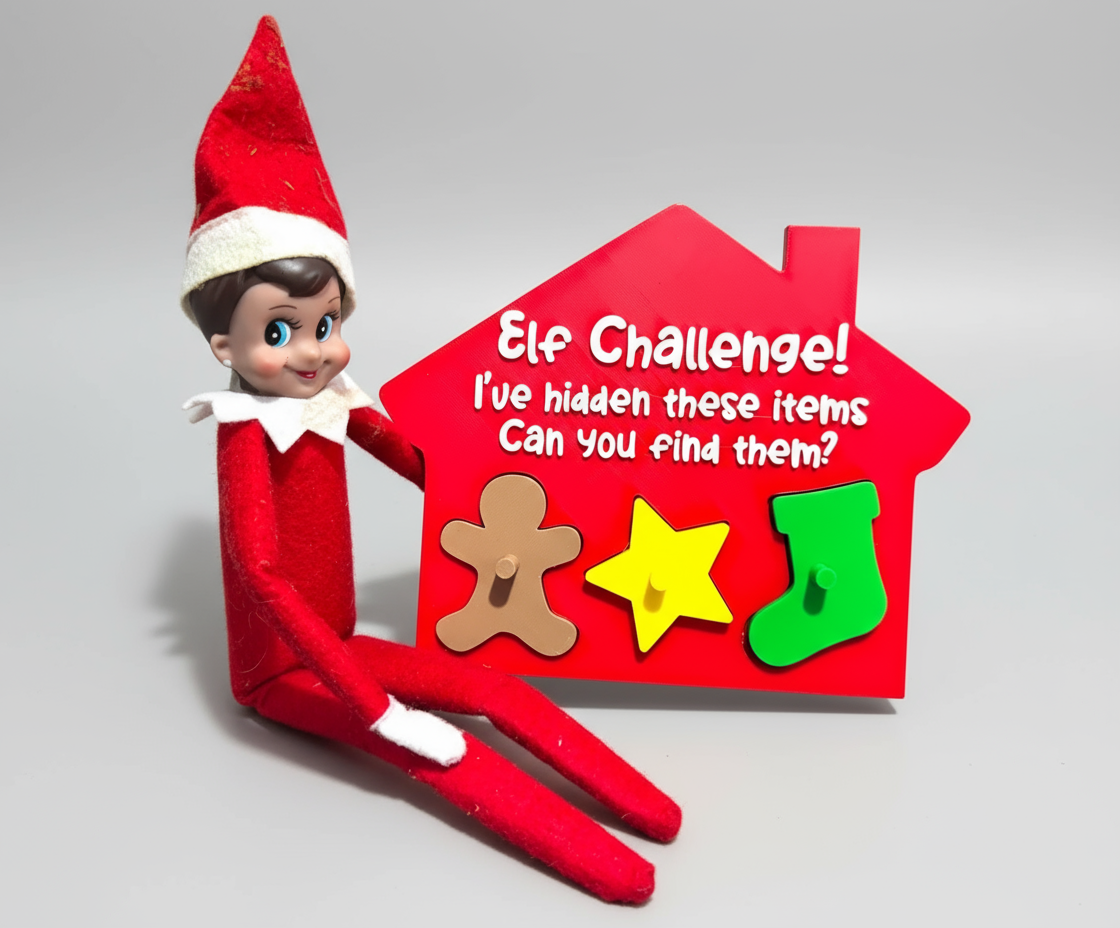 Elf on the Shelf Scavenger Hunt Game