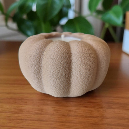 Autumn Pumpkin Tealight Holder - Set of 2