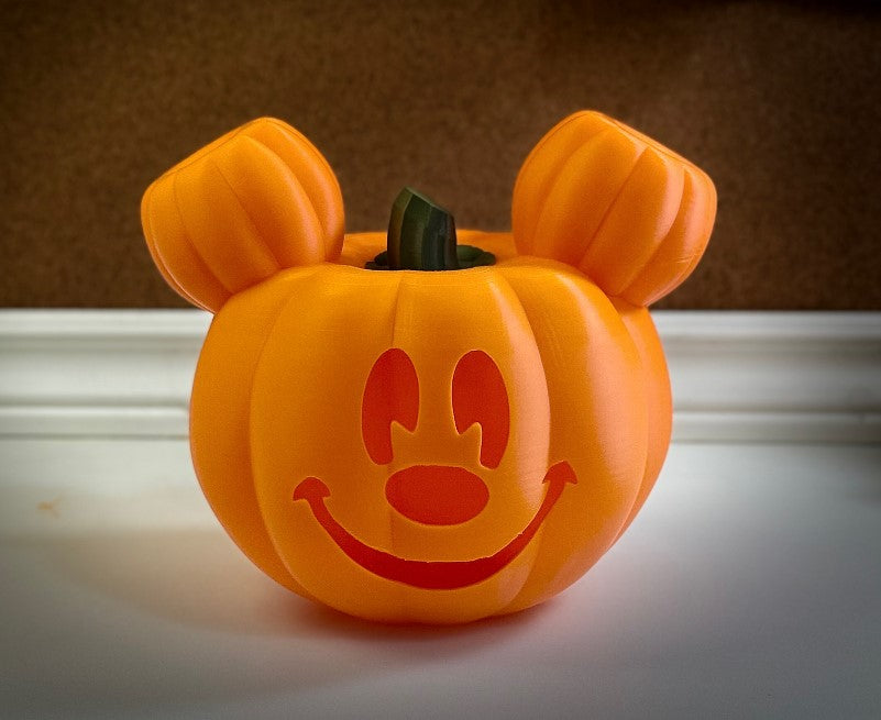 Mickey-Inspired Halloween Pumpkin