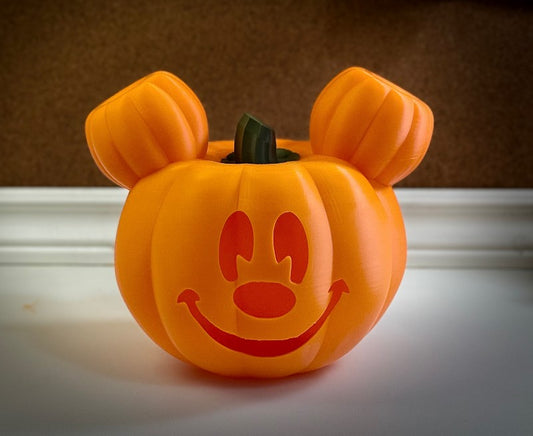 Mickey-Inspired Halloween Pumpkin