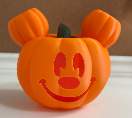 Mickey-Inspired Halloween Pumpkin