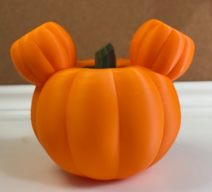 Mickey-Inspired Halloween Pumpkin