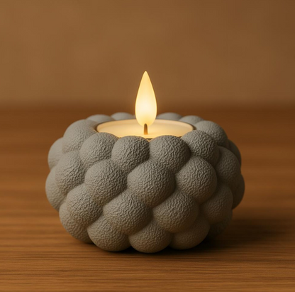 Bubble Tealight Holder