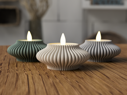 Serene Tealight Candle Holder