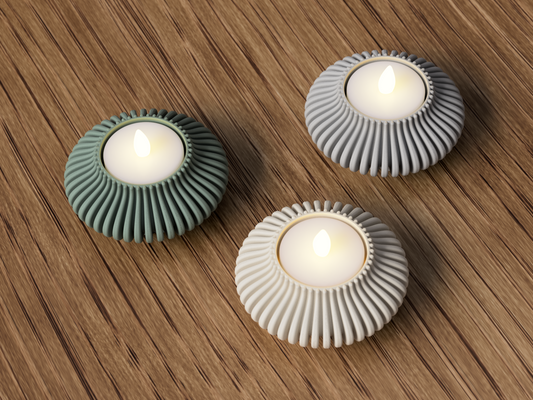 Serene Tealight Candle Holder