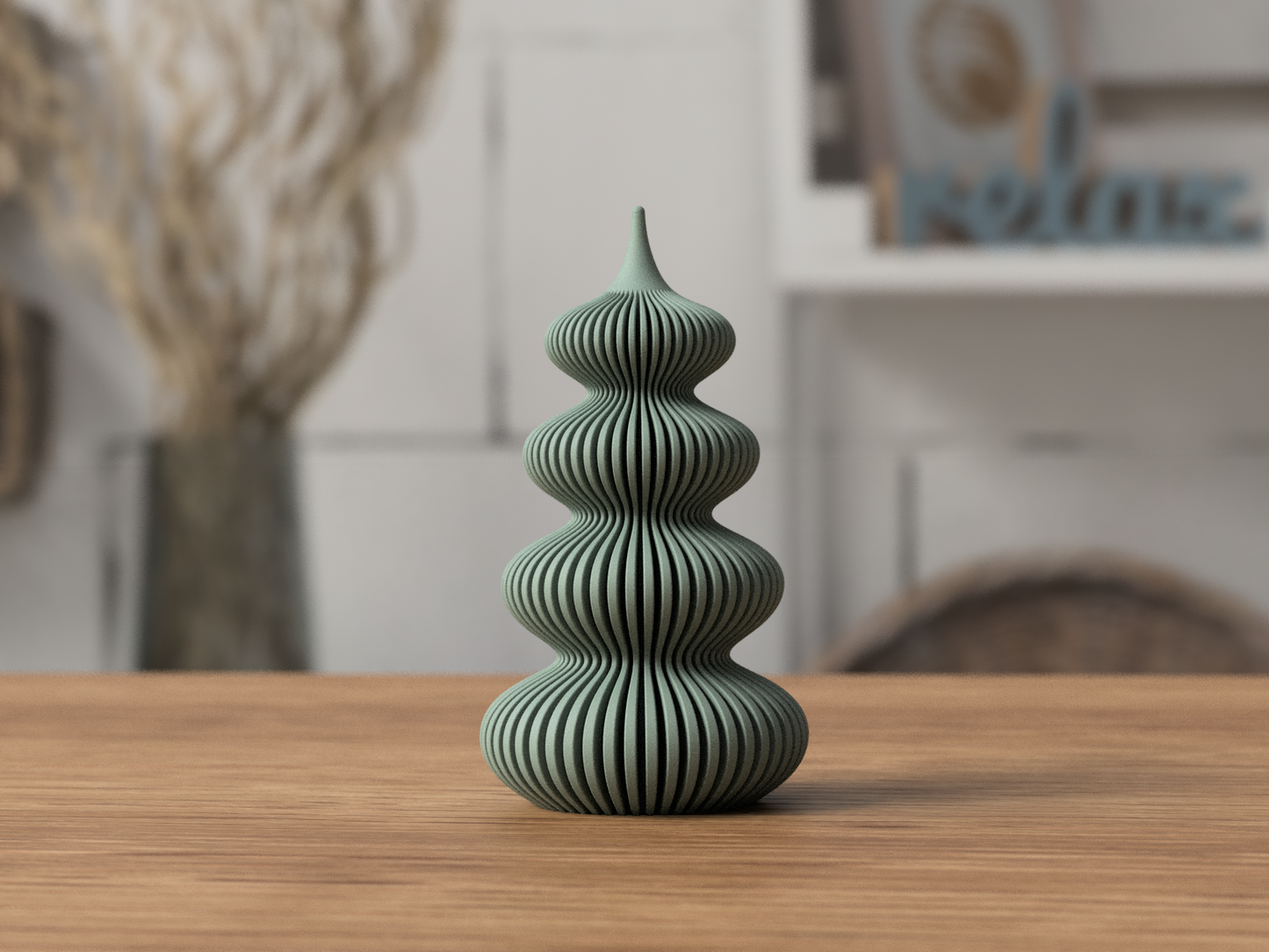 Modern Wavy Christmas Tree