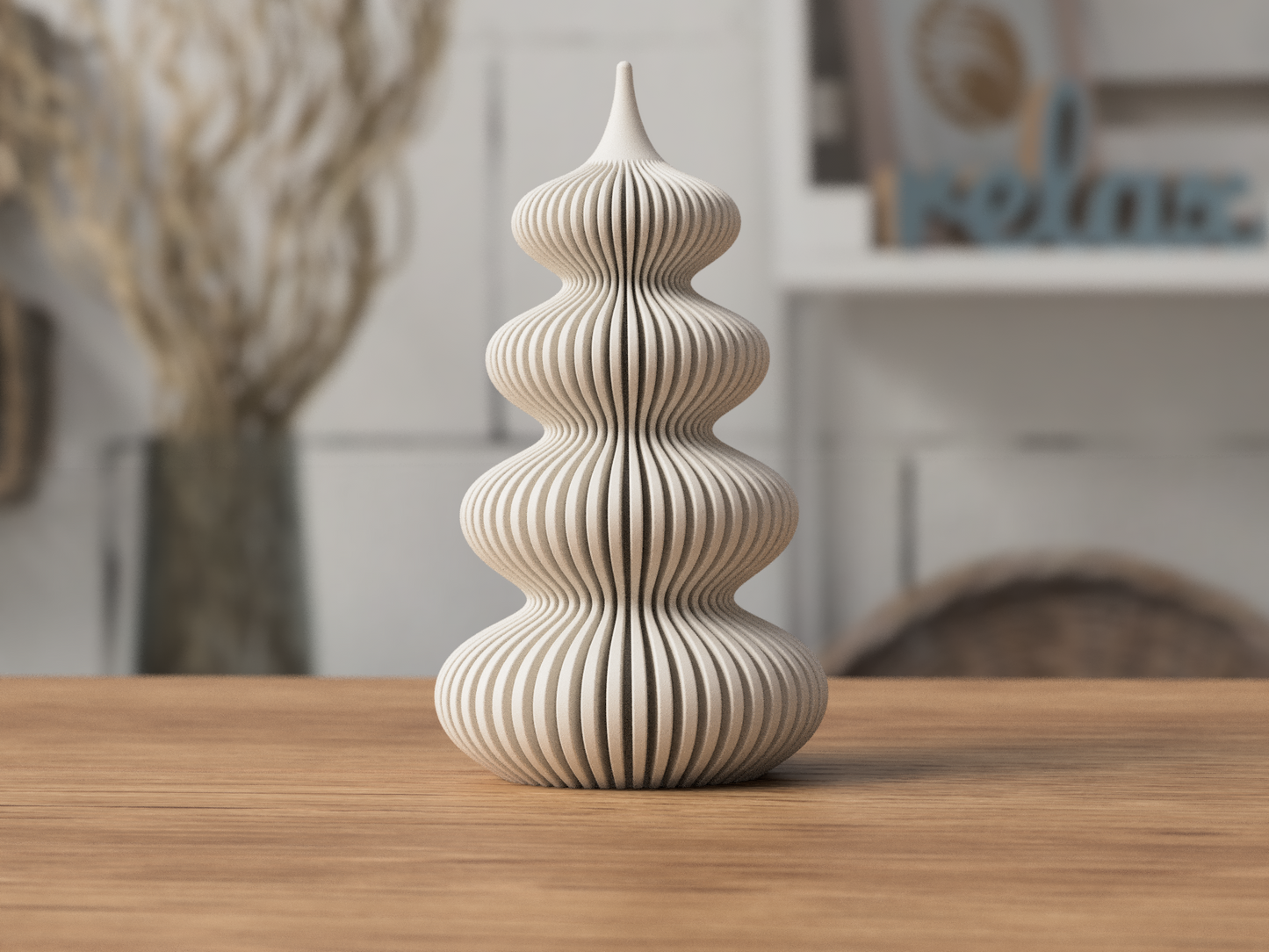 Modern Wavy Christmas Tree