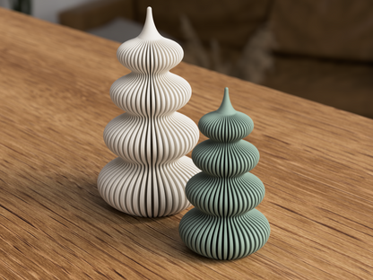 Modern Wavy Christmas Tree