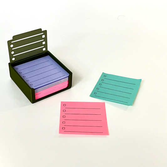 Post It - Holder & Stencil image 0