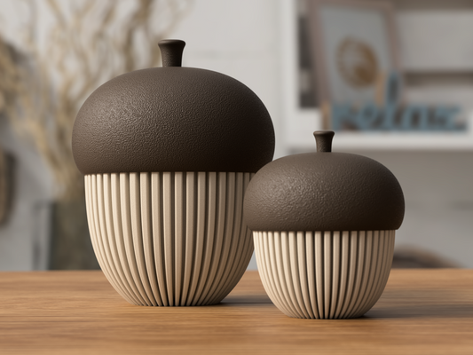 Autumn Acorn Decor (tealight compatible) image 0