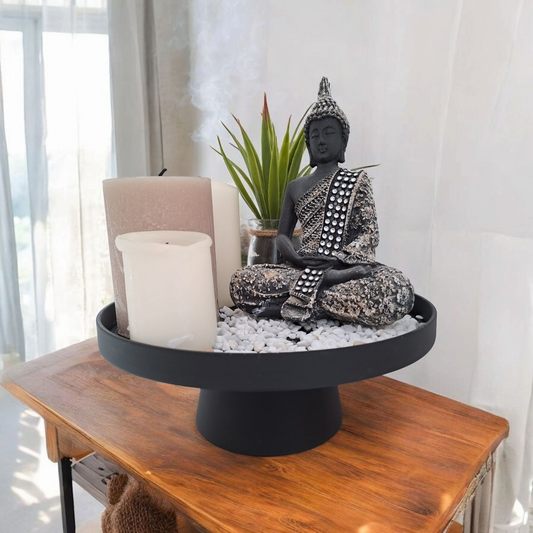 Swirl Tray With Stand image 1