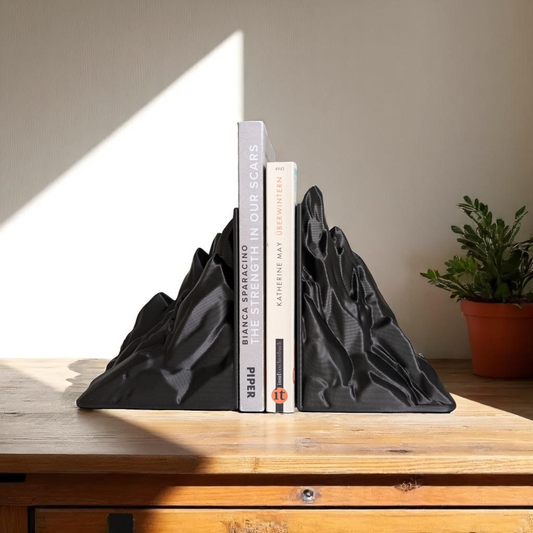 Minimalist Mountain Bookends image 1