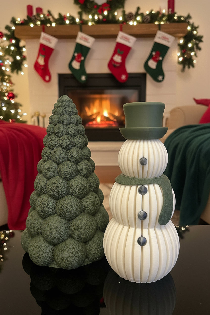 Bubbly Christmas Tree – Modern Holiday Accent